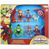 HASBRO MARVEL IRON MAN AND HIS AWESOME FRIENDS ARMORED UP AVENGERS PACK - FIGURES
