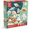 HAPE EARLY EXPLORER ΞΥΛΙΝΟ MAGNETIC VEHICLES SET (E2008A)