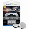 KONTROLFREEK PERFORMANCE THUMBSTICKS SPORTS CLUTCH PS5/PS4 WHITE/BLACK