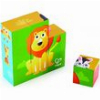 HAPE JUNGLE ANIMAL BLOCK PUZZLE (E1619A)-ΠΑΖΛ ΚΥΒΩΝ ΖΩΑ ΤΗΣ ΖΟΥΓΚΛΑΣ - 9 ΤΕΜ.