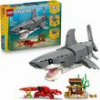LEGO CREATOR 31381 3-IN-1 FIERCE SHARK WITH A TREASURE CHEST