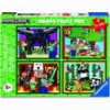 ΠΑΖΛ 4X100PZ MINECRAFT: BUMPER PUZZLE PACK - REALMS &AMP ADVENTURES