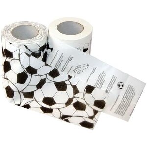 FOOTBALL TOILET ROLLS