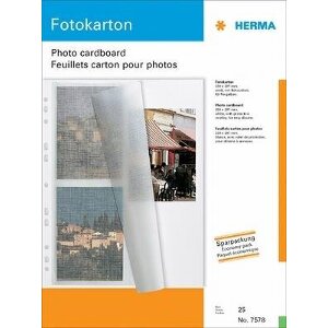 ΣΕΛΙΔΕΣ ΓΙΑ ΦΩΤΟΓΡΑΦΙΚΑ ALBUM HERMA 230MM X 297MM ΑΠO ΧΑΡΤΟΝΙ 25 ΦΥΛΛΑ