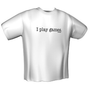 GAMERSWEAR T-SHIRT I PLAY GAMES (XXL)