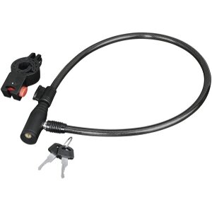 HAMA 178109 BICYCLE CABLE LOCK 65CM BLACK