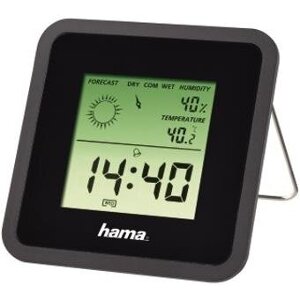 HAMA 186370 TH50 THERMOMETER/HYGROMETER BLACK