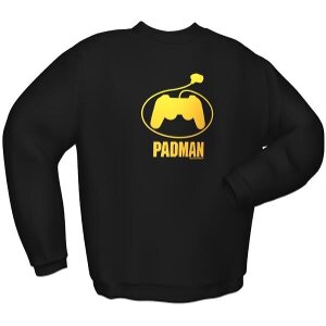 GAMERSWEAR PADMAN SWEATER BLACK (L)