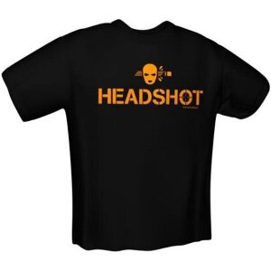 GAMERSWEAR HEADSHOT T-SHIRT BLACK (XL)