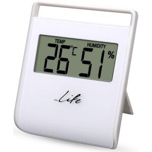 LIFE WES-102 DIGITAL INDOOR THERMOMETER WITH HYGROMETER