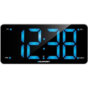BLAUPUNKT CR15WH CLOCK RADIO WITH DUAL ALARM AND USB CHARGING WHITE