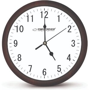 ESPERANZA EHC015W WALL CLOCK LOS ANGELES WHITE