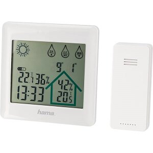 HAMA 186412 ACTION WEATHER STATION WHITE