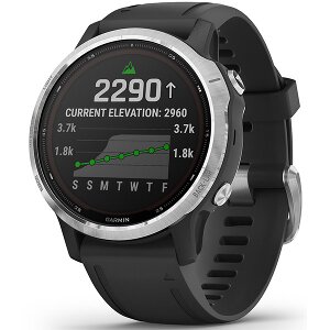 SPORTWATCH GARMIN FENIX 6S SOLAR SILVER/BLACK