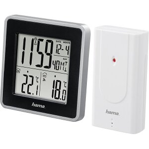 HAMA 186301 ELECTRONIC WEATHER STATION HAMA EWS INTRO 176924 SILVER