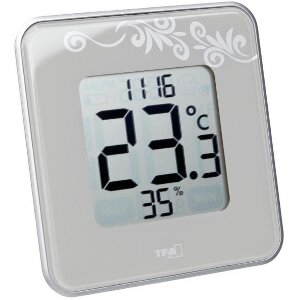 TFA 30.5021.02 STYLE DIGITAL THERMO-HYGROMETER GREY