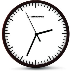 ESPERANZA EHC010W WALL CLOCK BUDAPEST WHITE