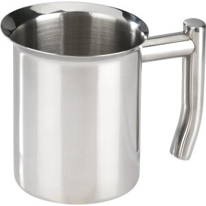 HAMA 111166 MILK JUG, STAINLESS STEEL