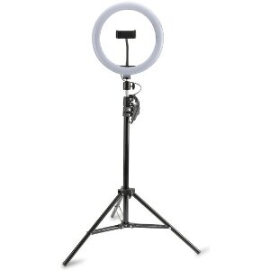 4SMARTS 462709 TRIPOD LOOMIPOD XL LED LAMP & GREEN SCREEN FOR SMARTPHONES BLACK