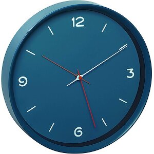 TFA 60.3056.06 PETROL-BLUE ANALOGUE WALL CLOCK