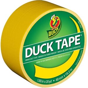 DUCK TAPE BIG ROLLS SUNNY YELLOW