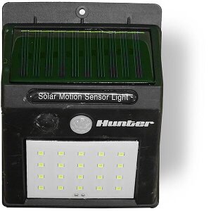 HUNTER SG0600 20LED SOLAR SENSOR LIGHT WITH 18650
