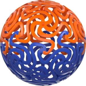 WABOBA BRAIN BALL ORANGE/BLUE