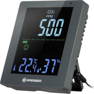 BRESSER CO² AIR QUALITY MONITORR GREY