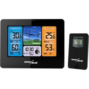 GREENBLUE GB215 WIRELESS WIFI WEATHER STATION