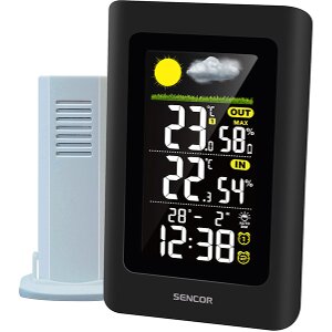 SENCOR SWS 4270 WEATHER STATION WITH WIRELESS SENSOR