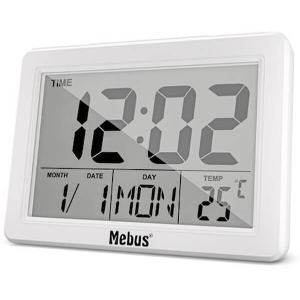 MEBUS 25738 QUARTZ ALARM CLOCK