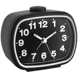 TFA 60.1017.01 QUARTZ ALARM CLOCK ANALOGUE