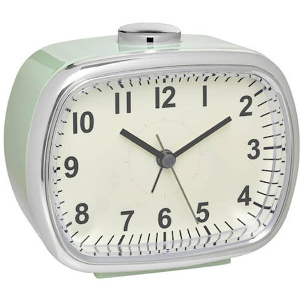 TFA 60.1032.04 ANALOGUE ALARM CLOCK MINT