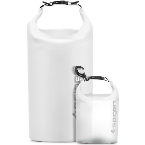 SPIGEN AQUA SHIELD WATERPROOF DRY BAG 20L + 2L A630 SNOW WHITE