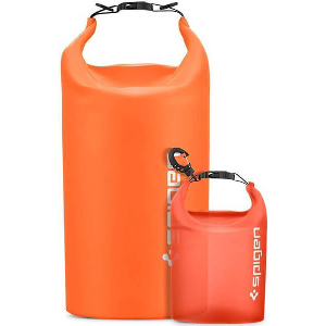 SPIGEN AQUA SHIELD WATERPROOF DRY BAG 20L + 2L A630 SUNSET ORANGE