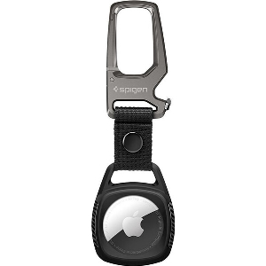 SPIGEN RUGGED ARMOR CASE FOR APPLE AIRTAG MATTE BLACK