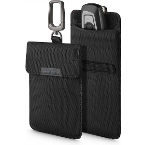 SPIGEN POUCH KLASDEN BLACK RFIDSHIELD (CARKEY)