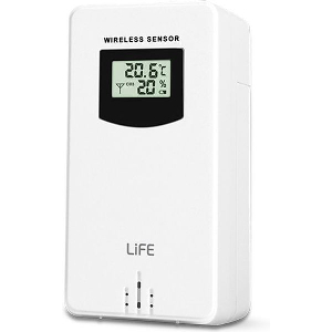 LIFE WSS4 ΕΞΩΤ.ΑΙΣΘΗΤΗΡΑΣ ΘΕΡΜΟΚΡΑΣΙΑΣ ΓΙΑ ΜΕΤΕΩΡΟΛΟΓΙΚΟΥΣ ΣΤΑΘΜΟΥΣ LIFE ΛΕΥΚΟ