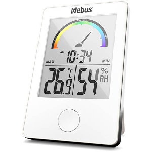 MEBUS 11130 THERMO-HYGROMETER WHITE