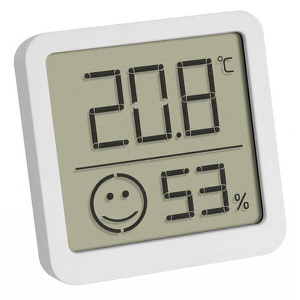 TFA 30.5053.02 WHITE DIGITAL THERMO HYGROMETER