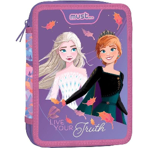 ΣΧΟΛΙΚΗ ΚΑΣΕΤΙΝΑ ΔΙΠΛΗ ΓΕΜΑΤΗ DISNEY FROZEN LIVE YOUR TRUTH MUST