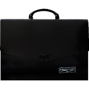 ΤΣΑΝΤΑ ΣΧΕΔΙΟΥ METRON 26X35X5 ΜΑΥΡΗ