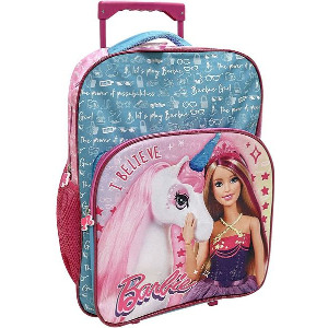 ΤΣΑΝΤΑ ΤΡOΛΕΥ ΔΗΜΟΤΙΚΟΥ BARBIE 43X31X18CM