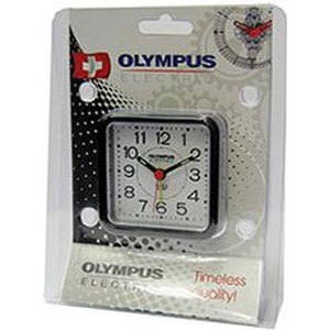 OLYMPUS ΕΠΙΤΡΑΠΕΖΙΟ ΡΟΛΟΙ-ΞΥΠΝΗΤΗΡΙ OL-883 ΜΑΥΡΟ