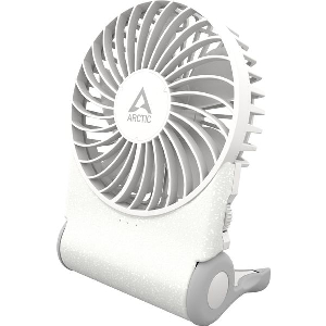 ARCTIC SUMMAIR 2GO POWERFUL HANDHELD DESK FAN WITH EXTRA-LONG BATTERY LIFE WHITE AEBRZ00029A