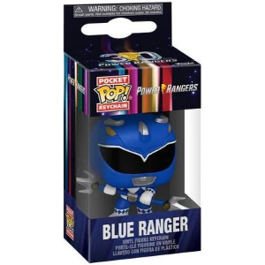 FUNKO POCKET POP! POWER RANGERS - BLUE RANGER KEYCHAIN