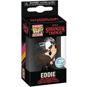 FUNKO POCKET POP!: NETFLIX STRANGER THINGS - EDDIE KEYCHAIN