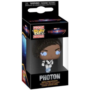 FUNKO POCKET POP!: THE MARVELS - PHOTON BOBBLE-HEAD KEYCHAIN