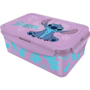 STOR: DISNEY: STITCH - RECTANGULAR FOOD CONTAINER (1070ML) (75882)