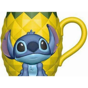 STOR: DISNEY: STITCH PINEAPPLE - 3D MUG IN GIFT BOX (410ML) (78760)